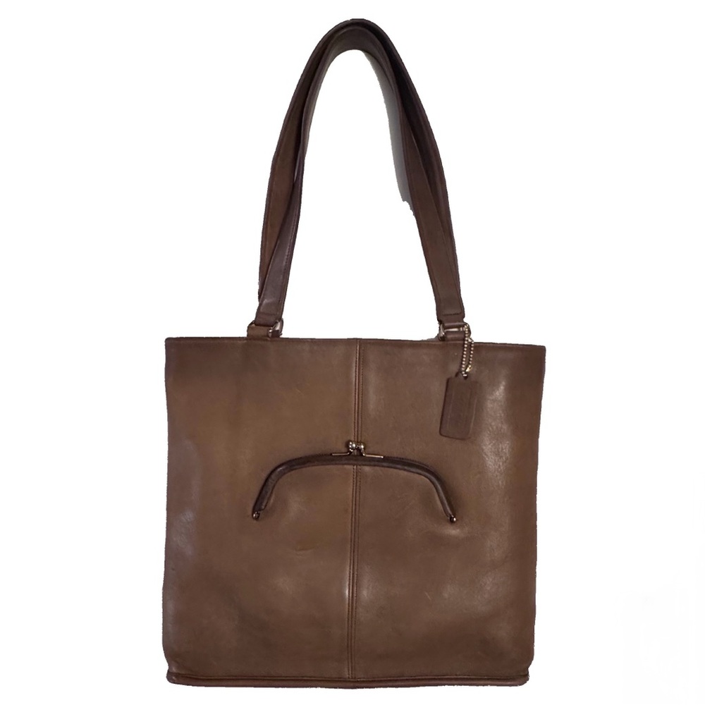 Vintage Coach Bonnie Cashin Kisslock Skinny Tote